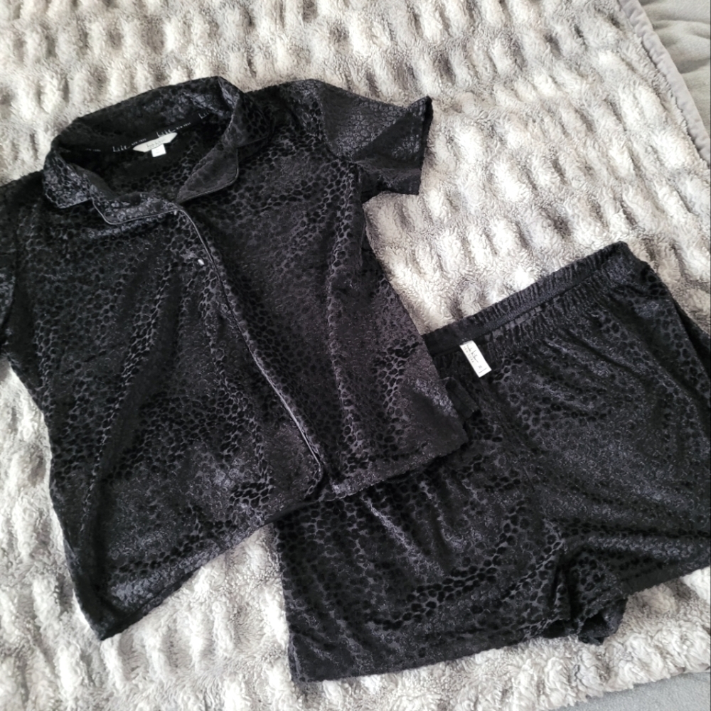Black Pajama Set